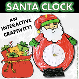 Santa Clocks: an interactive telling time Christmas crafti