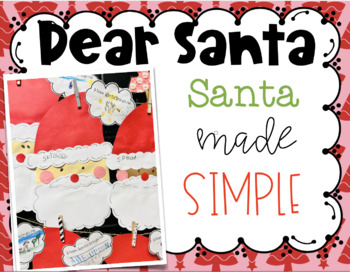 Preview of Santa Craft and Activities for Christmas