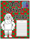Santa Craftivity FREEBIE
