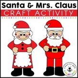 Santa Craft | Polar Express Craft Activities | Christmas Crafts