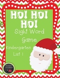 Santa HO! HO! Ho! Sight Word Game
