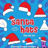 Santa Hats Clipart
