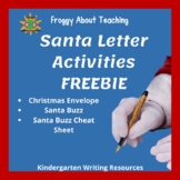 Santa Letter Activities FREEBIE