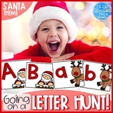 Santa Letter Hunt - A Write the Room Activity for Little Learners