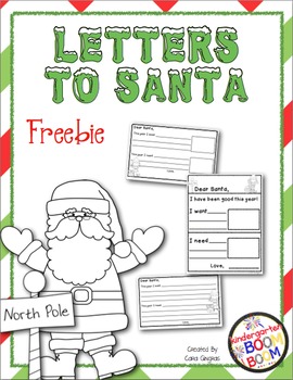 Preview of Santa Letter - Needs and Wants