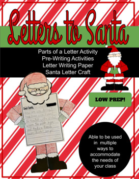 Preview of Santa Letter Writing Kit and Craft