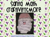 Santa Math Craft and math "skills" color printables- {A Sa