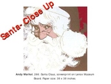 Santa Portrait ~ based on Andy Warhol's Santa~ PowerPoint Lesson