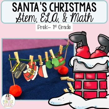 Preview of Santa STEM Project and Christmas Activities