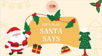 Preview of Santa Says - Video - FREEBIE! NO PREP!