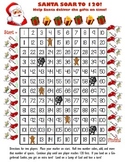 Santa Soar to 120! - Christmas Math Game