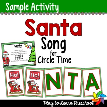 Preview of Santa Song - FREE!