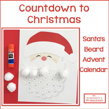 Preview of Santa's Beard Advent Calendar