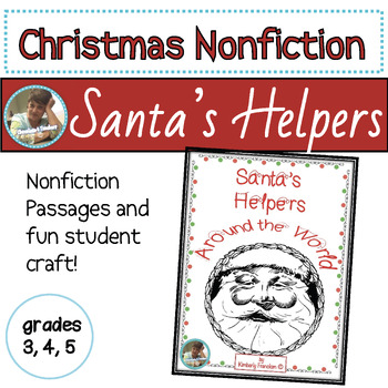 Preview of Nonfiction Reading Comprehension Passages: Santa's Helpers Around the World