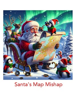 Preview of Santa's Map Mishap Readers Theater