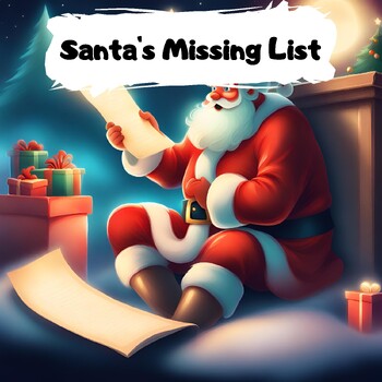 Santa's Missing List: Christmas,December, Winter Reading Comprehension