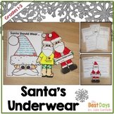 Santa's Underwear Comprehension and Craft Activity
