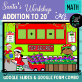 Santa's Workshop Addition to 20 Google Slides & Forms COMBO