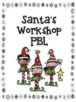 Preview of Santa's Workshop: Area and Writing PBL
