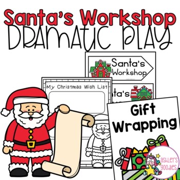 Preview of Santa's Workshop Dramatic Play