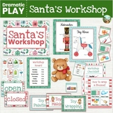 Santa's Workshop Dramatic Play, Christmas Pretend Play Cla