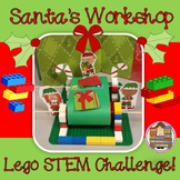 Christmas STEM Challenge Worksheets - Lego Conveyer Belt f