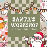 Santa's Workshop Holiday Craft Choice Board