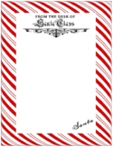 Santa stationery PDF