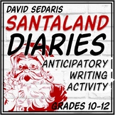 Santaland Diaries by David Sedaris (Anticipatory Activity 