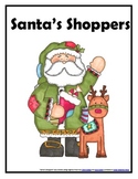 Santa's Shoppers- Money, Check Writing, Number Words