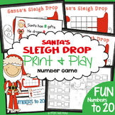 Christmas Math Game {Subtraction with Ten Frame}
