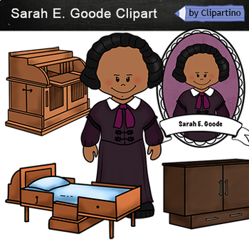 Preview of Sarah E. Goode clipart