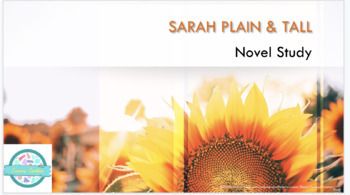 Preview of Sarah Plain & Tall Google Slides 