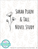 Sarah Plain & Tall Novel Unit Activity Packet