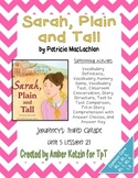 Sarah, Plain and Tall Mini Pack Activities 3rd Grade Journ