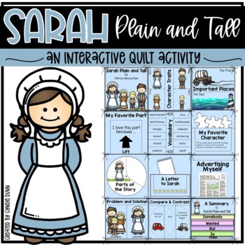 Preview of Sarah Plain and Tall Interactive Quilt