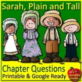 Sarah, Plain and Tall Chapter Questions (100) Comprehensio