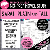 Sarah Plain and Tall Novel Study { Print & Digital }