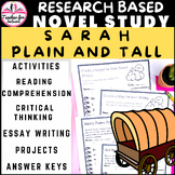 Sarah, Plain and Tall Patricia Maclachlan Novel Study Curr