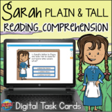 Sarah Plain and Tall Reading Comprehension BOOM CARDS Dist