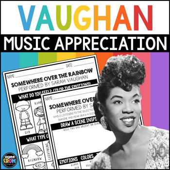 Preview of Sarah Vaughan Music Brain Break | Black History Month Activities