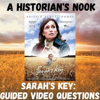 Preview of Sarah's Key Guided Video Questions