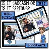 Sarcasm or serious social skills activities teens for BOOM