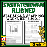 Saskatchewan Aligned Statistics and Graphing Worksheet Bun