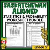 Saskatchewan Aligned Statistics and Probability Worksheet 