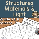 Saskatchewan Grade 3 & 4 Structures, Materials, & Light Co