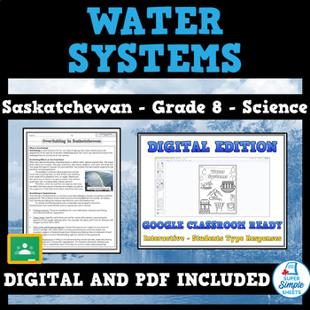 Preview of Saskatchewan - Science - Grade 8 - Water Systems