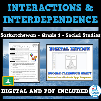 Preview of Saskatchewan - Social Studies - Grade 1 - Interactions and Interdependence