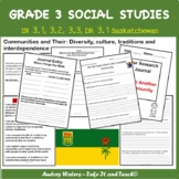 Saskatchewan Social Studies Grade 3 Unit 1