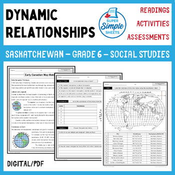 Preview of Saskatchewan - Social Studies - Grade 6 - Dynamic Relationships